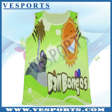 Full Sublimation Printing Custom Running Vest